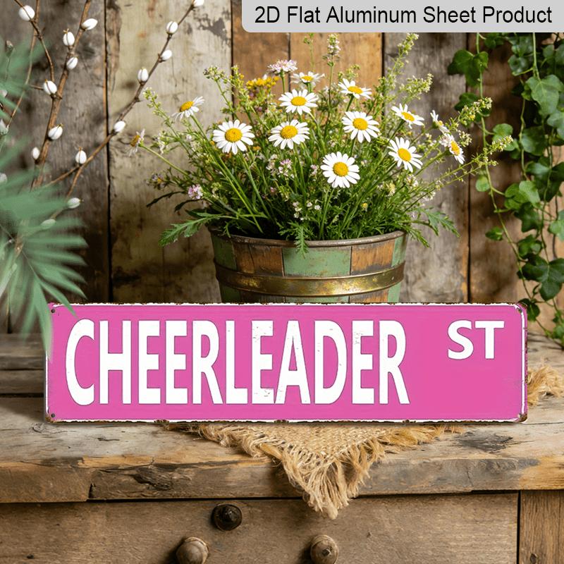 15.7×3.94inch 1pc Aluminum Cheerleader St Sign, 4x16 Inches, UV Printed Vintage Decorative Plaque, Multipurpose for Home, Garage, Dining Room 40cm x 10cm
15.7×3.94inch 1pc Aluminum Cheerleader St Sign, 4x16 Inches, UV Printed Vintage Decorative Plaque, Multipurpose for Home, Garage, Dining Room 40cm x 10cm
