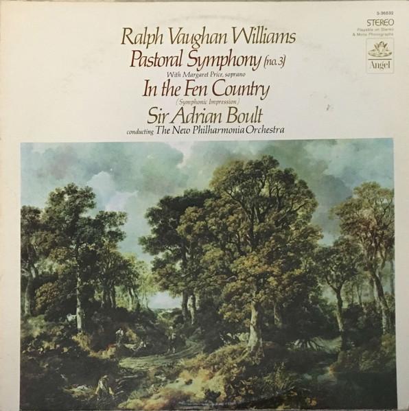 LP Record SIR ADRIAN BOULT NEW PHILHARMONIA Vaughan Williams Symphony No. 3 Pa S36532 ANGEL US Classical Used
LP Record SIR ADRIAN BOULT NEW PHILHARMONIA Vaughan Williams Symphony No. 3 Pa S36532 ANGEL US Classical Used