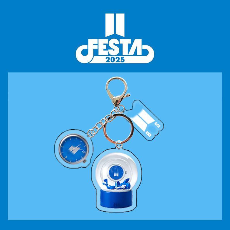 BTS 2025 FESTA Anniversary Keychain, Acrylic Clock & Snow Globe Charm, Kpop ARMY Fans Collectible Pendant 2
BTS 2025 FESTA Anniversary Keychain, Acrylic Clock & Snow Globe Charm, Kpop ARMY Fans Collectible Pendant 2