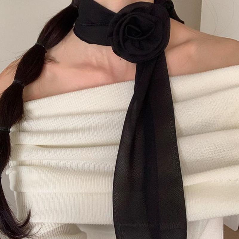 Women French Long Rose Flower Silk Scarf Flutter Shirt Y2K Fashion Temperament Accessories Summer Sunscreen Sunshade Scarfs чорний
Women French Long Rose Flower Silk Scarf Flutter Shirt Y2K Fashion Temperament Accessories Summer Sunscreen Sunshade Scarfs чорний