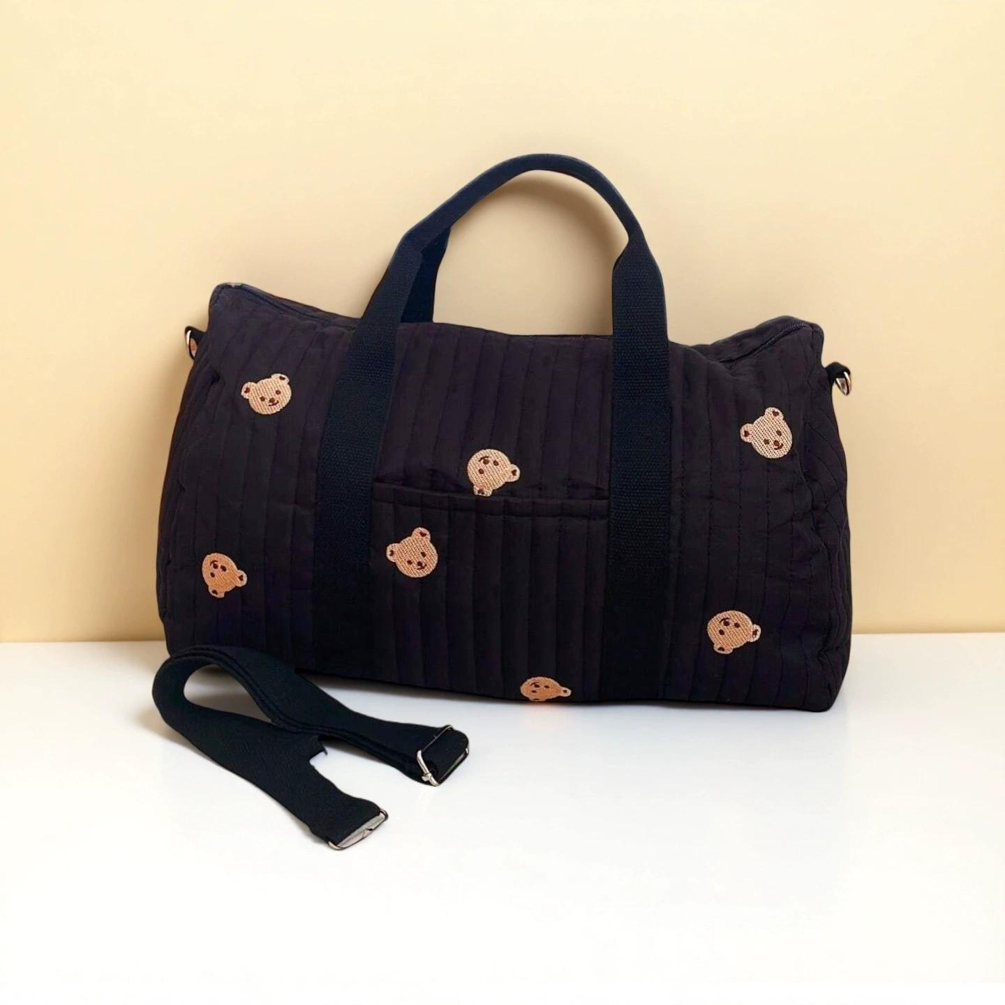 Bear Pattern Tote Bag, Large Capacity Zipper Handbag with Removable Strap, Lightweight Multi-Purpose Shoulder Bag чорний
Bear Pattern Tote Bag, Large Capacity Zipper Handbag with Removable Strap, Lightweight Multi-Purpose Shoulder Bag чорний