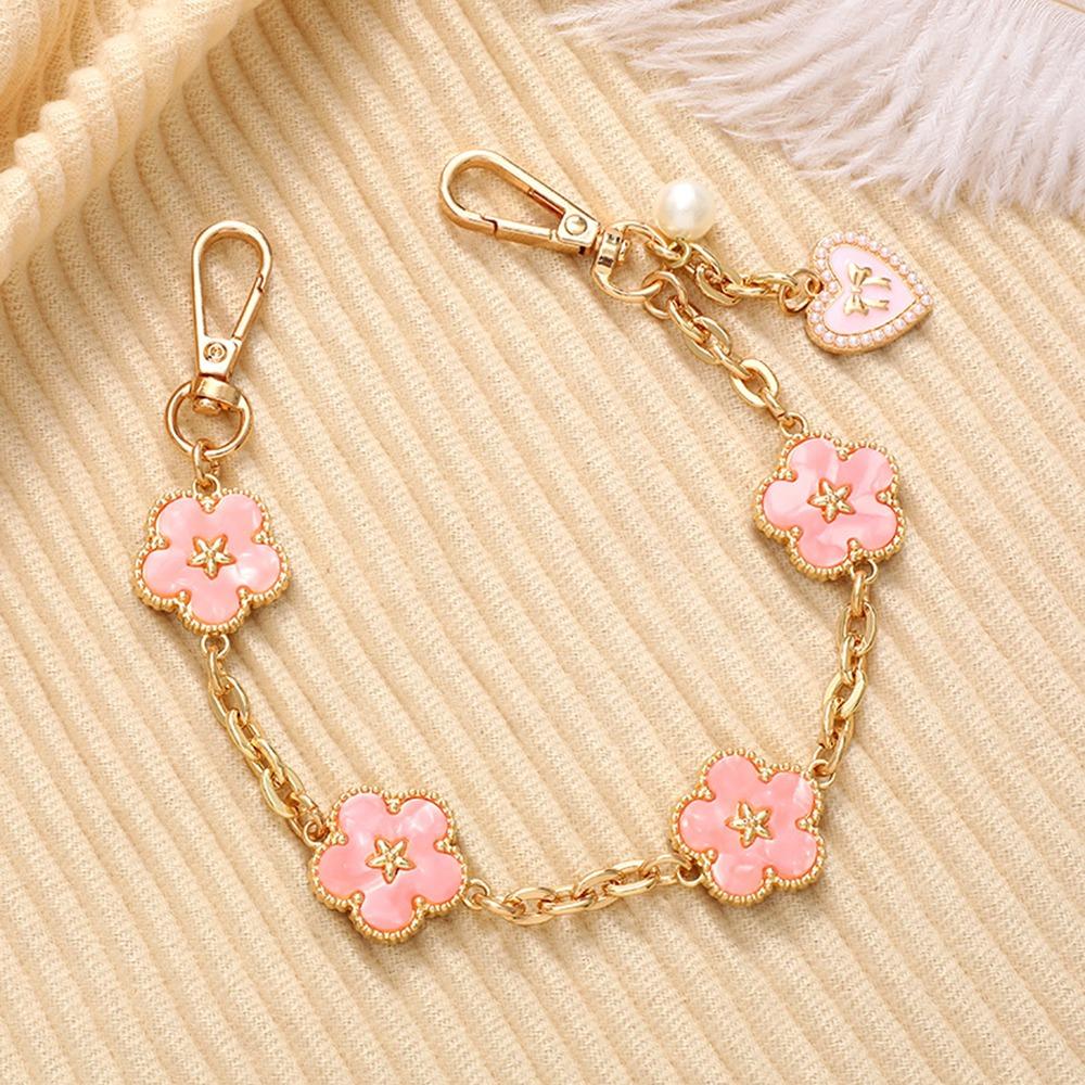 Fashion Acrylic Acetate Phone Case Lanyard Flower Anti-drop Handheld Wrist Strap Anti-lost Phone Chain Straps Phone Accessories рожевий
Fashion Acrylic Acetate Phone Case Lanyard Flower Anti-drop Handheld Wrist Strap Anti-lost Phone Chain Straps Phone Accessories рожевий