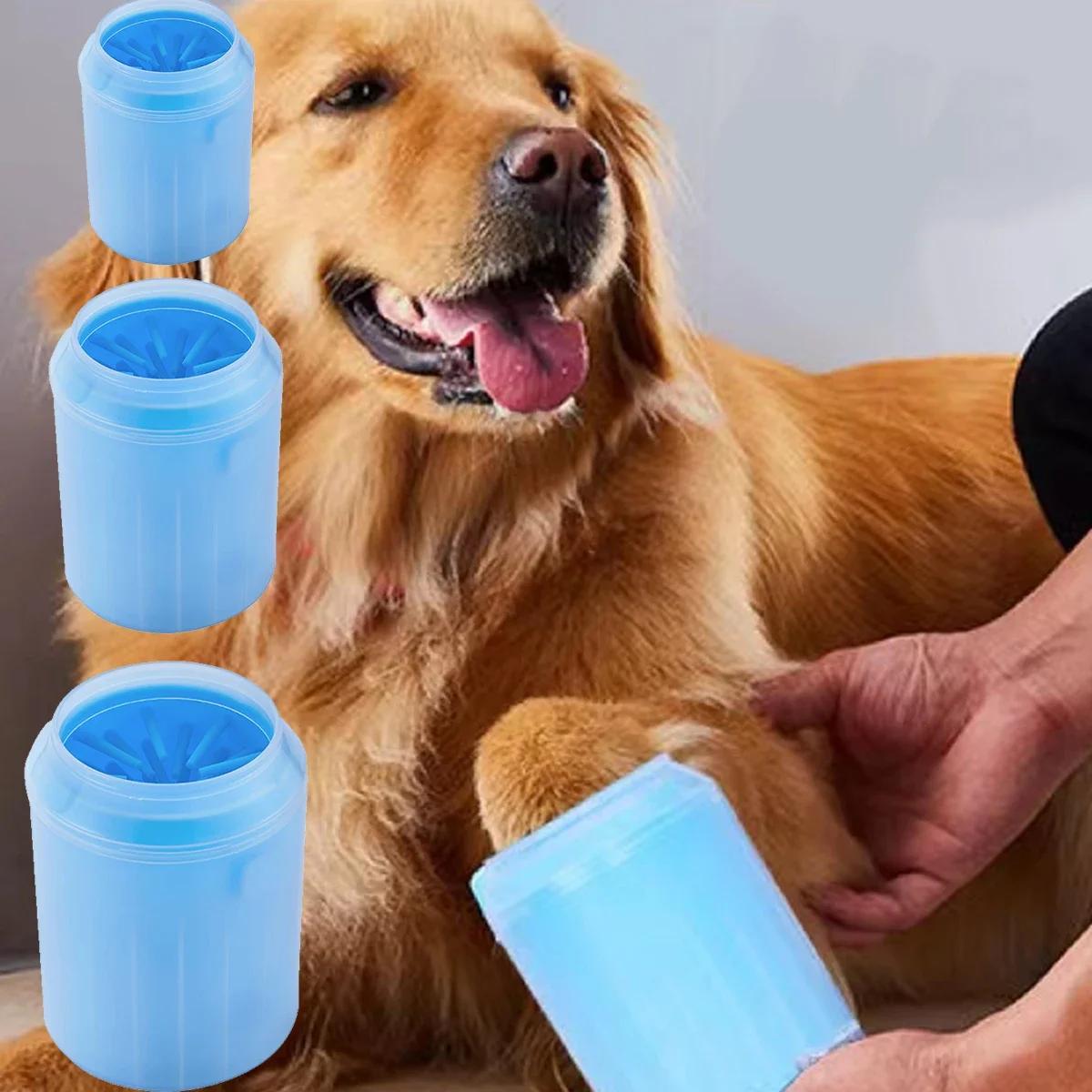 Dog Paw Cleaner Dog Paw Washer Cup Lightweight Dog Cat Paw Plunger Mud Cleaner Portable Soft Brush Pet Foot Washer 7.2x9.3cm синий
Dog Paw Cleaner Dog Paw Washer Cup Lightweight Dog Cat Paw Plunger Mud Cleaner Portable Soft Brush Pet Foot Washer 7.2x9.3cm синий