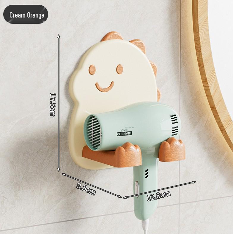 Newcomer Exclusive: Cute Dinosaur Hair Dryer Holder - Wall-Mounted Bathroom Rack with Free Shipping
Newcomer Exclusive: Cute Dinosaur Hair Dryer Holder - Wall-Mounted Bathroom Rack with Free Shipping