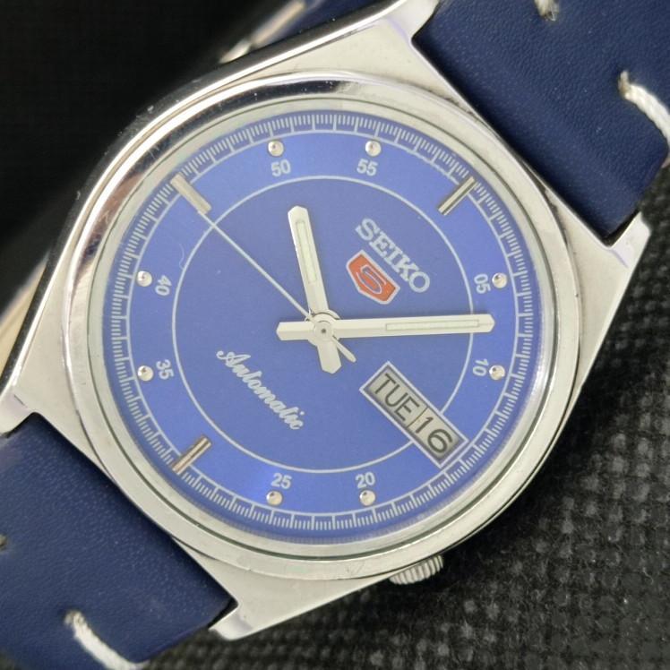 USED VINTAGE SEIKO 5 AUTOMATIC 7009A JAPAN MENS D/D BLUE WATCH 608h-a316610-2 SKU608h-a316610
USED VINTAGE SEIKO 5 AUTOMATIC 7009A JAPAN MENS D/D BLUE WATCH 608h-a316610-2 SKU608h-a316610