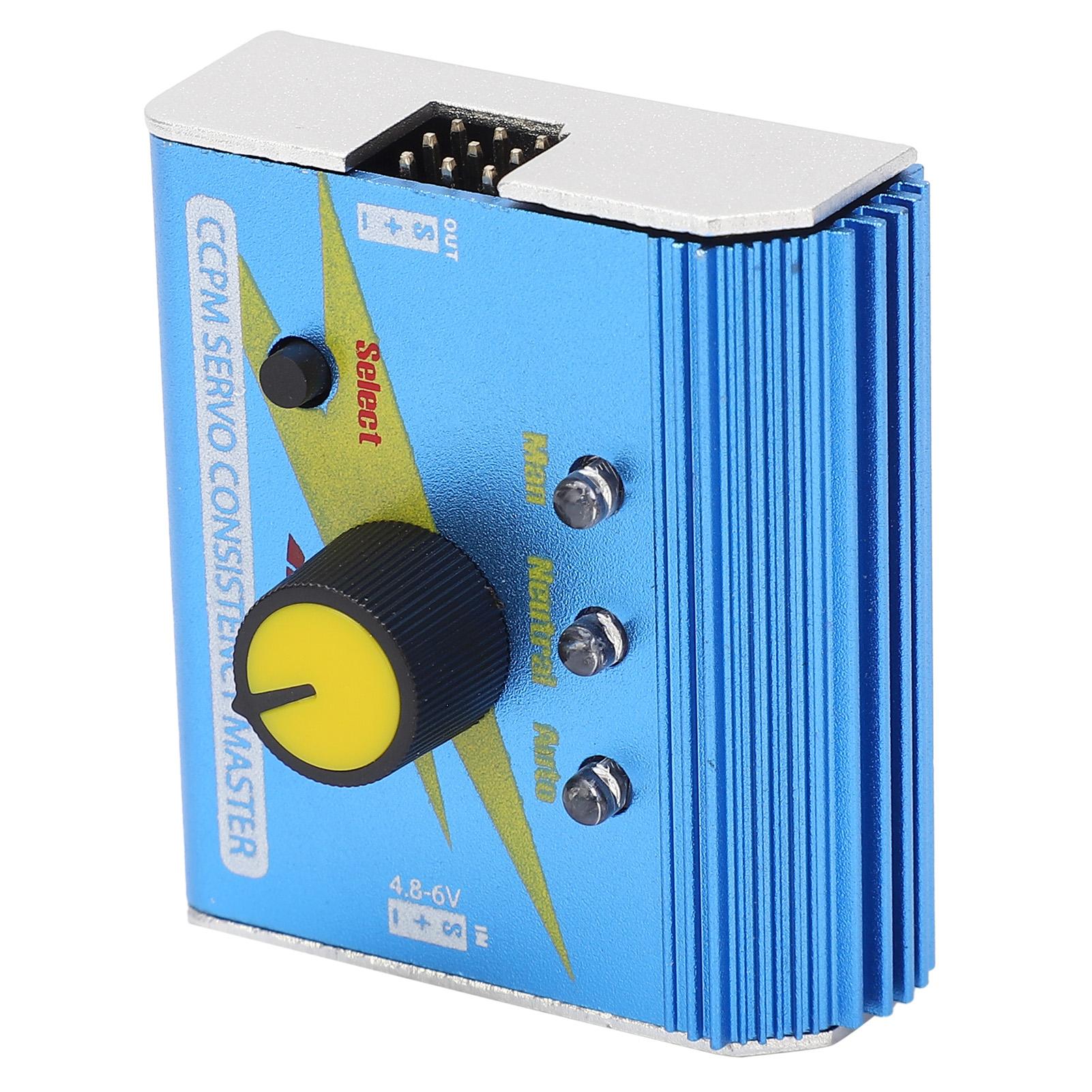 ESC Тестер сервоприводов CCPM Мастер согласованности сервоприводов с 3-цветным индикатором для RC самолета
ESC Тестер сервоприводов CCPM Мастер согласованности сервоприводов с 3-цветным индикатором для RC самолета