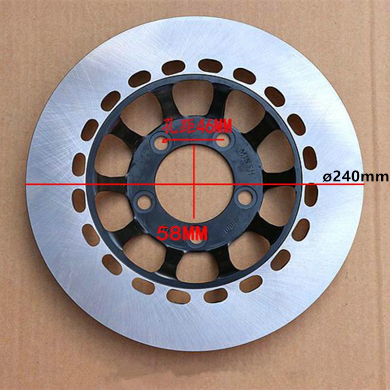 240mm Motorcycle Modification Brake Disc Rotor For CBT125 CL125-2 Thickness 4.0mm Offset 25mm 240mm
240mm Motorcycle Modification Brake Disc Rotor For CBT125 CL125-2 Thickness 4.0mm Offset 25mm 240mm
