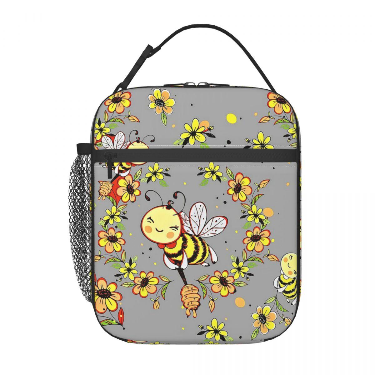 The Pattern Of Bees Picking Flowers Insulated Lunch Bag for Women Children Portable Food Boxes Thermal Lunch Box Tote One Size
The Pattern Of Bees Picking Flowers Insulated Lunch Bag for Women Children Portable Food Boxes Thermal Lunch Box Tote One Size