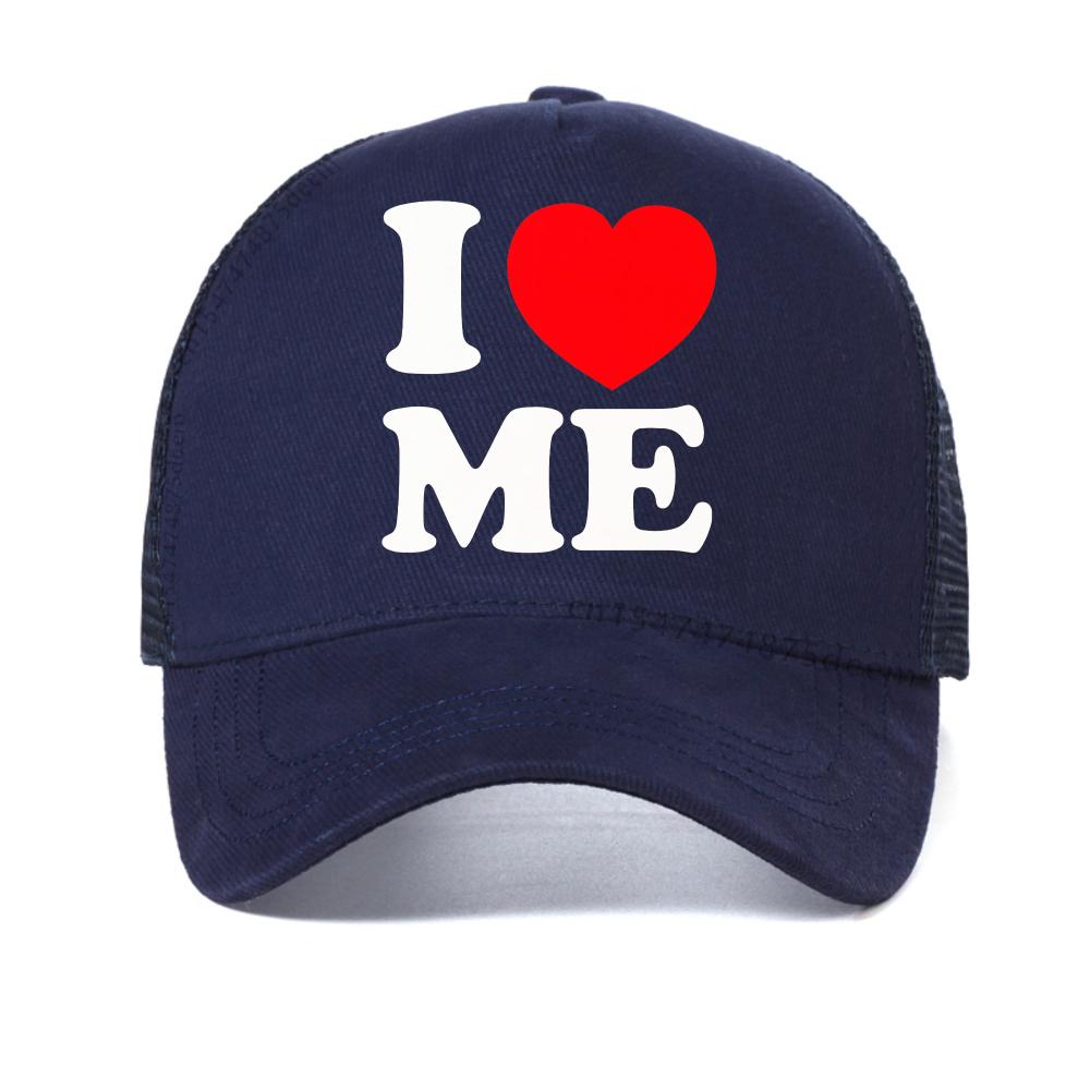Summer Funny I Love Me Red Heart Myself t shirt funny Graphic Streetwear hip hop hat fashion Casual outdoor mesh snapback hats Adjustable темно-синього кольору
Summer Funny I Love Me Red Heart Myself t shirt funny Graphic Streetwear hip hop hat fashion Casual outdoor mesh snapback hats Adjustable темно-синього кольору