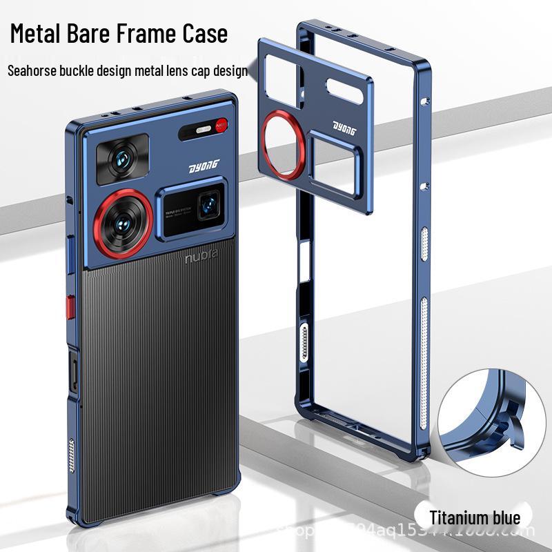 Nubia Z60/Z70SUltra/Z80Ultra Clamshell Metal Frame Phone Case Nubia Z70 Ultra - Frame & Lens
Nubia Z60/Z70SUltra/Z80Ultra Clamshell Metal Frame Phone Case Nubia Z70 Ultra - Frame & Lens