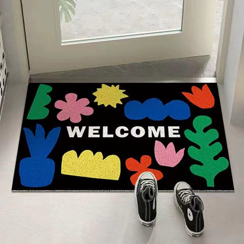 Кокосовый придверный коврик: Мультяшный вход, Нескользящий, Режущийся ПВХ, Грязе- и пылепоглощающий коврик для прихожей 80x120cm
Кокосовый придверный коврик: Мультяшный вход, Нескользящий, Режущийся ПВХ, Грязе- и пылепоглощающий коврик для прихожей 80x120cm
