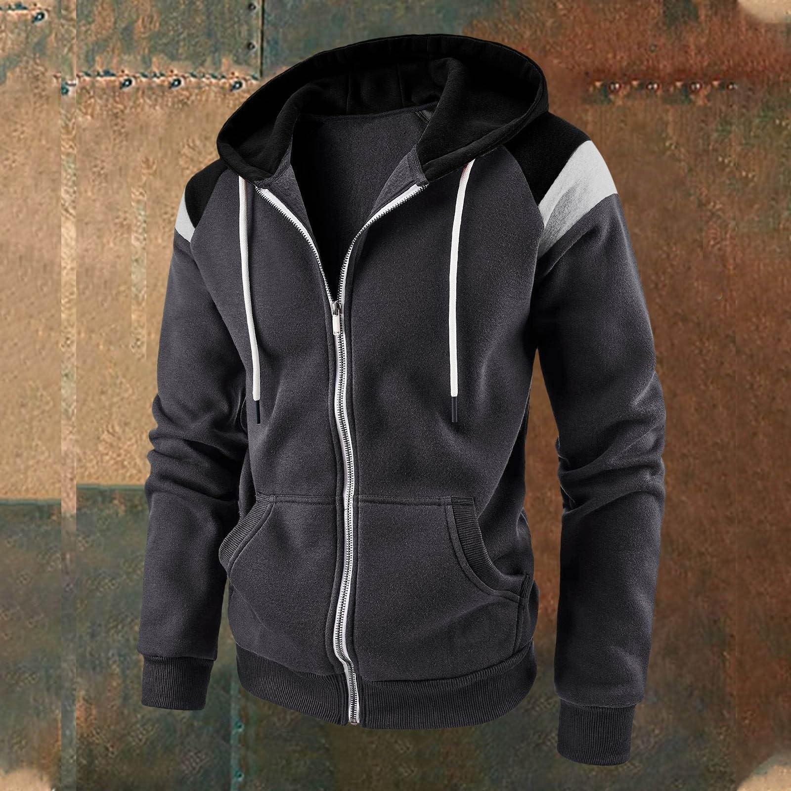 Мужская модная толстовка с капюшоном контрастного цвета, мужское повседневное спортивное пальто XXXL
Мужская модная толстовка с капюшоном контрастного цвета, мужское повседневное спортивное пальто XXXL