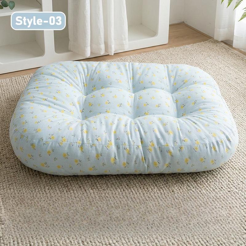 French Style Plaid Floral Pet Bed for Dogs Cats Skin-Friendly Breathable PP Cotton Filled Durable Scratch-Resistant Calming Nest 47x35x9cm
French Style Plaid Floral Pet Bed for Dogs Cats Skin-Friendly Breathable PP Cotton Filled Durable Scratch-Resistant Calming Nest 47x35x9cm