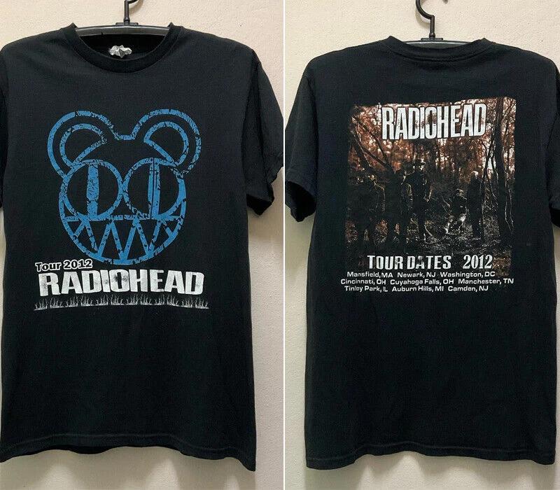 Radiohead Tour 2012 basic black shirt classic style tee L
Radiohead Tour 2012 basic black shirt classic style tee L