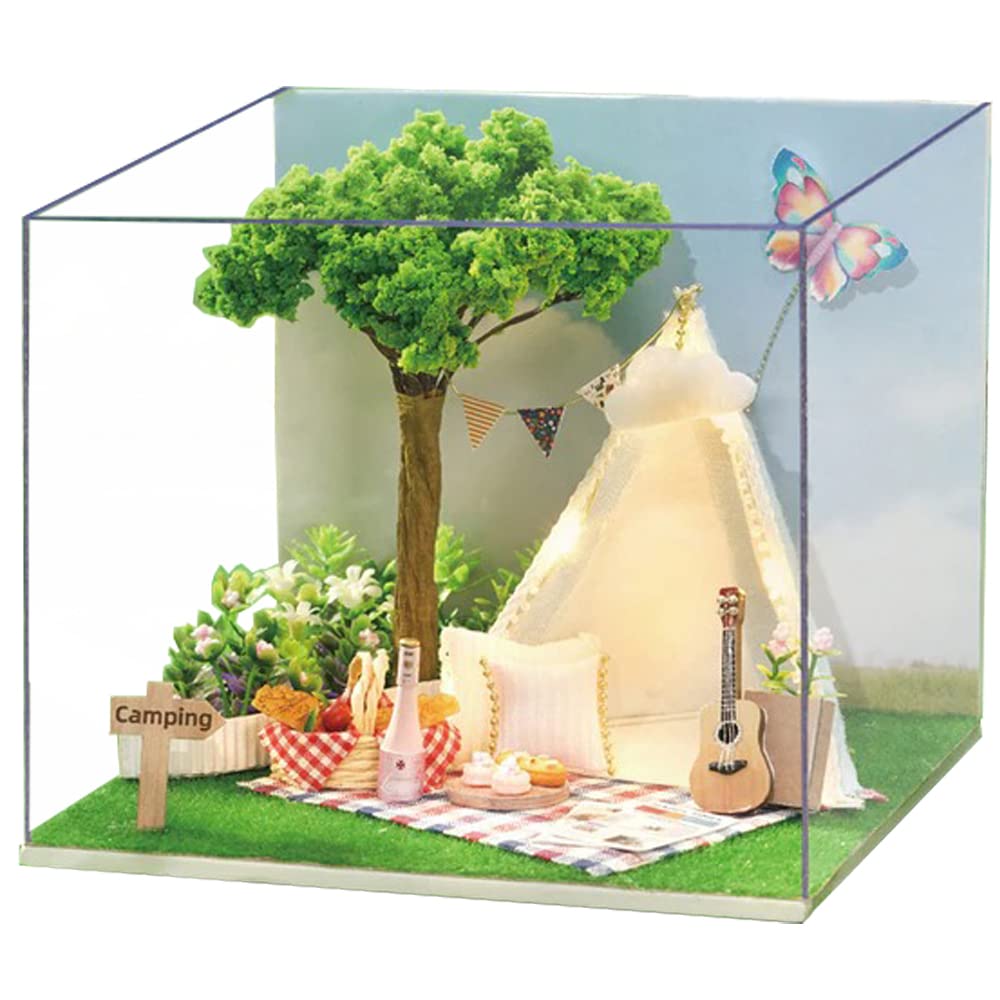 (t-FREAK) Dollhouse DIY Kit Set Miniature My Little Scene Series (H-029 Camping)
(t-FREAK) Dollhouse DIY Kit Set Miniature My Little Scene Series (H-029 Camping)