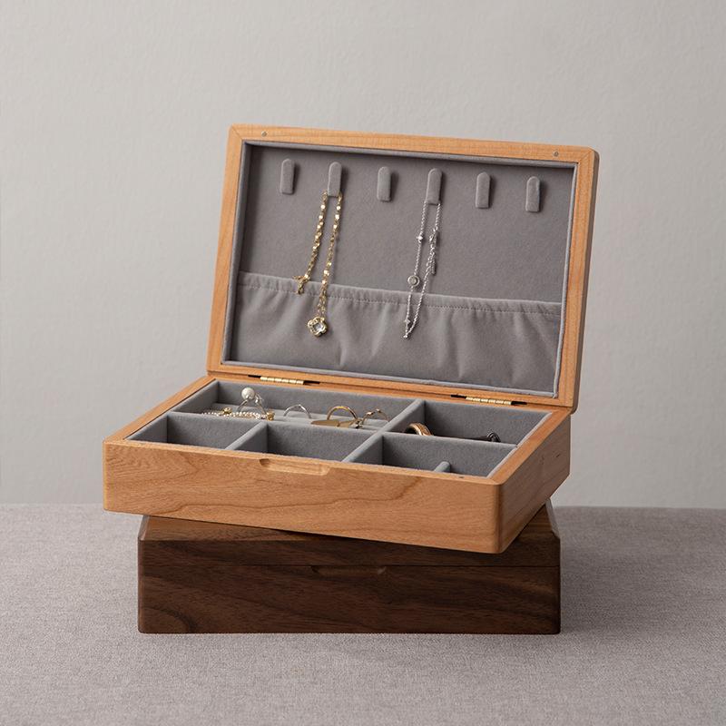 New Wood Jewelry Storage Box Display Earring Rings Box Jewelry Organizer Box Luxury Jewelry Gift Packaging Box Bracelet Package
New Wood Jewelry Storage Box Display Earring Rings Box Jewelry Organizer Box Luxury Jewelry Gift Packaging Box Bracelet Package