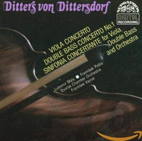 CD DITTERSDORF, K. D. - KONTRABASSKONZERT 1/BRATS 1109512 Czech Repu Classical Used
CD DITTERSDORF, K. D. - KONTRABASSKONZERT 1/BRATS 1109512 Czech Repu Classical Used