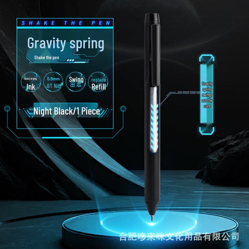Tianzhu Gravity-Activated Quick-Dry Pen for Students 0.5mm чорний
Tianzhu Gravity-Activated Quick-Dry Pen for Students 0.5mm чорний