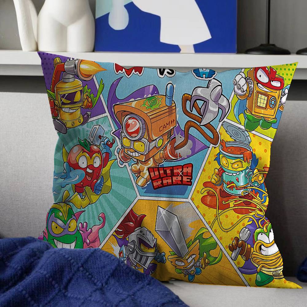 Cute Cartoon Super Zings Cushion Cover Car Throw Pillow Case For Sofa Car Christmas Gift 40x40cm 45x45cm 12x12Inch
Cute Cartoon Super Zings Cushion Cover Car Throw Pillow Case For Sofa Car Christmas Gift 40x40cm 45x45cm 12x12Inch