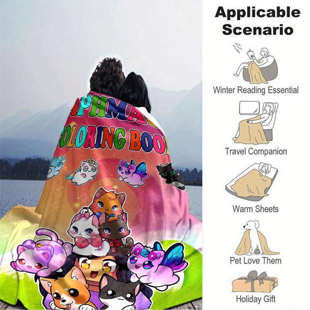 1pc Aphmau: Searching for Home: A Graphic Novel Digital Printed Flannel Blanket, Super Soft Plush Fleece Bed Cover, Multipurpose Four Season 150x180cm
1pc Aphmau: Searching for Home: A Graphic Novel Digital Printed Flannel Blanket, Super Soft Plush Fleece Bed Cover, Multipurpose Four Season 150x180cm