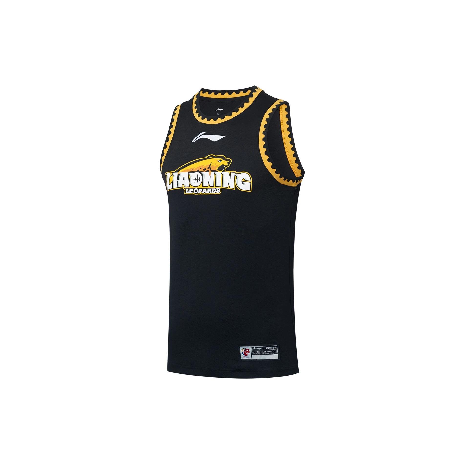 Li-Ning Logo Print Sleeveless Basketball Jersey CBA Liaoning Team Men Tops Black AAYS397-2
Li-Ning Logo Print Sleeveless Basketball Jersey CBA Liaoning Team Men Tops Black AAYS397-2