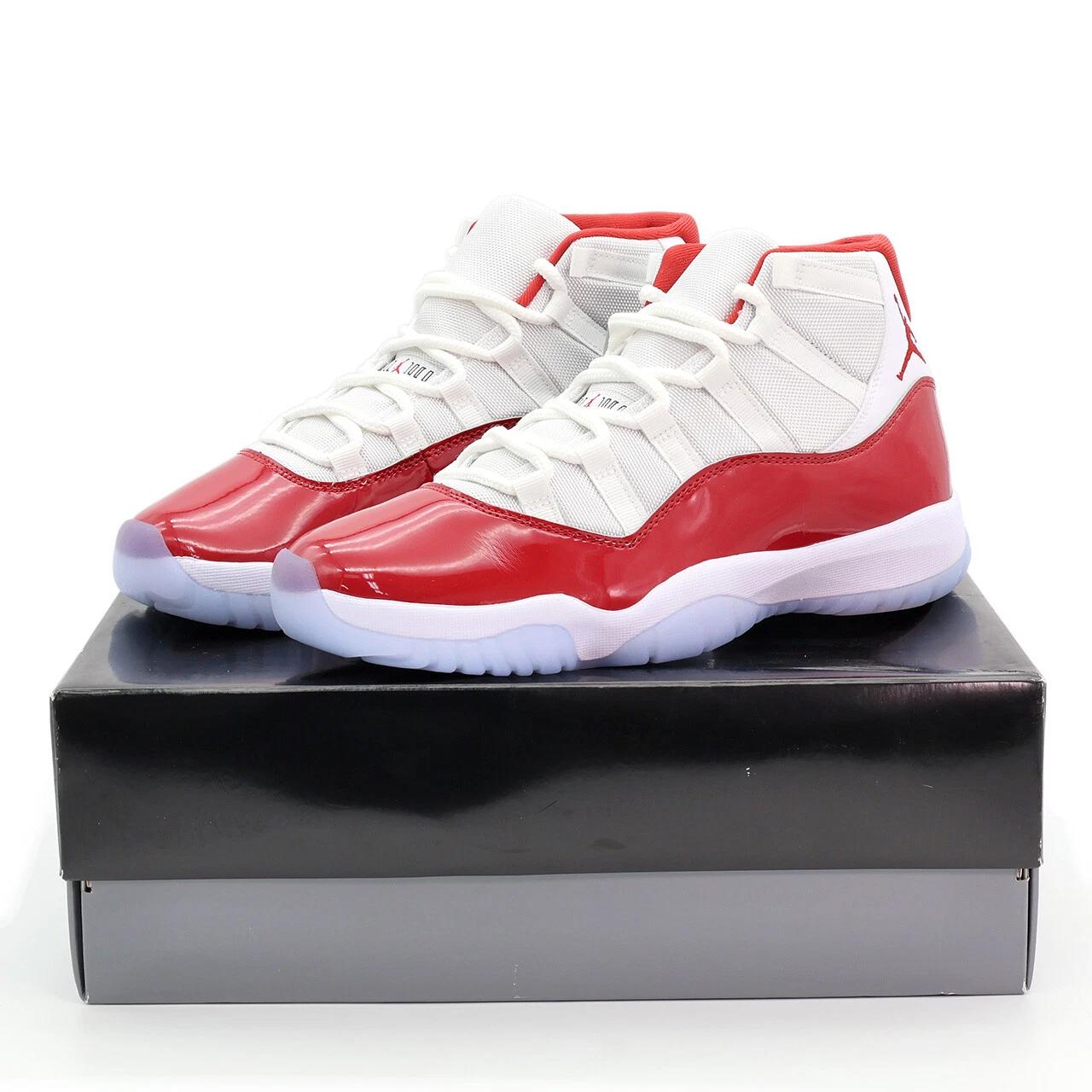 CT8012-116 Nike Air Jordan 11 Cherry Varsity Red White Black (Чоловічі) US 4
CT8012-116 Nike Air Jordan 11 Cherry Varsity Red White Black (Чоловічі) US 4