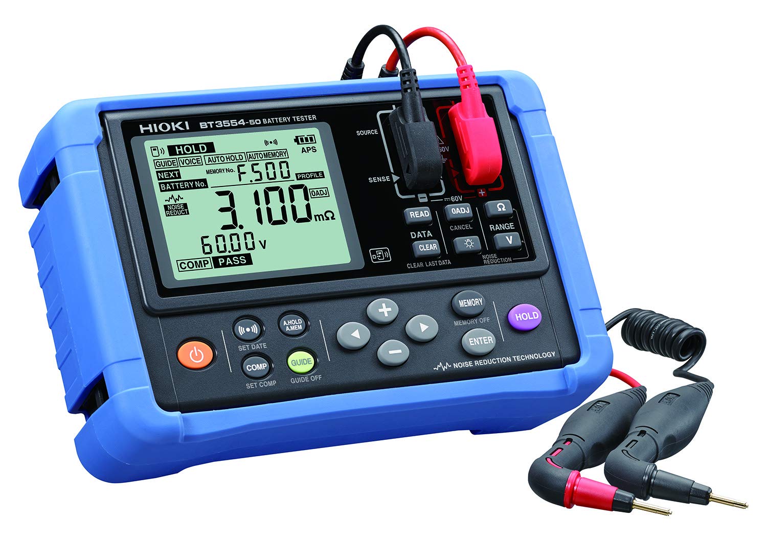 HIOKI Battery Tester lead L2020 included Wireless communication when Z3210 is Communication distance 10m line of sight BT3554-52 Pin-type (only
HIOKI Battery Tester lead L2020 included Wireless communication when Z3210 is Communication distance 10m line of sight BT3554-52 Pin-type (only