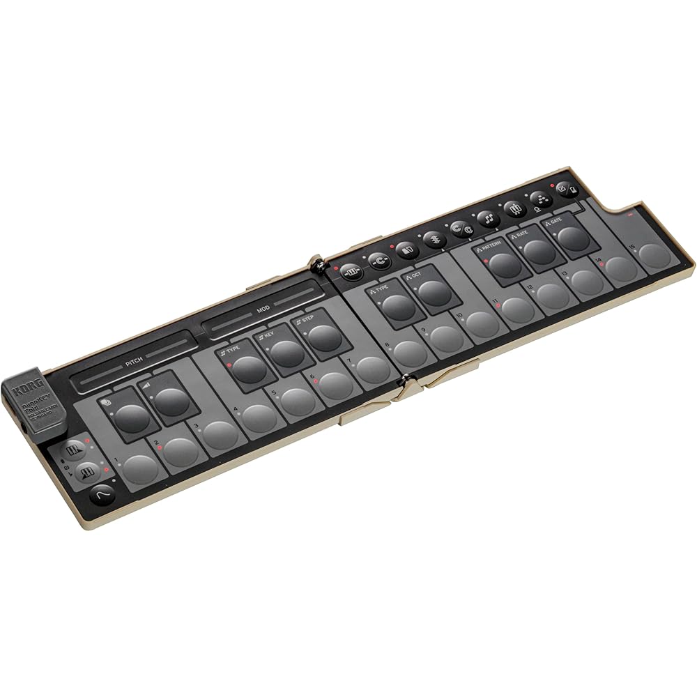 KORG (KORG) MIDI Keyboard NanoKey Fold 25 Keyboard/Compact/Controller/DTM/USB/Pass Power/Plug-in ...
KORG (KORG) MIDI Keyboard NanoKey Fold 25 Keyboard/Compact/Controller/DTM/USB/Pass Power/Plug-in ...