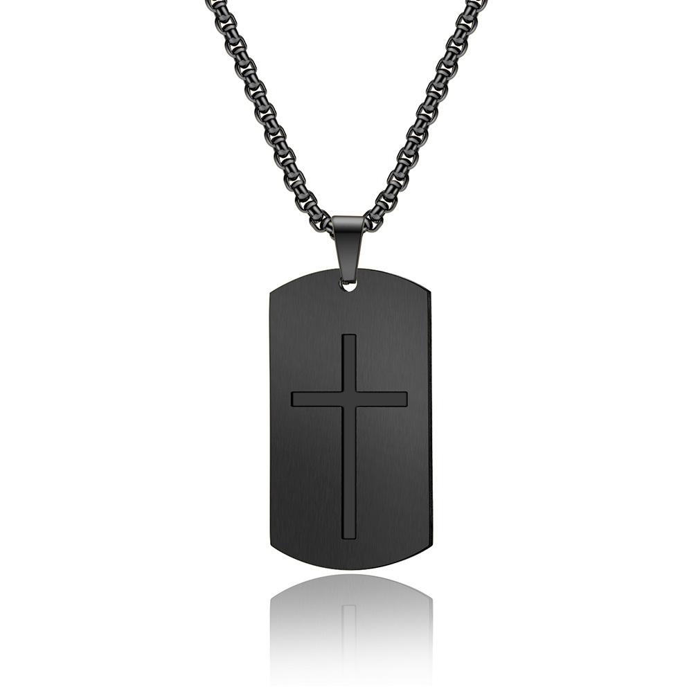 2026 Crusader Necklace, Simple Cross Pendant, European and American Jewelry. 60CM
2026 Crusader Necklace, Simple Cross Pendant, European and American Jewelry. 60CM