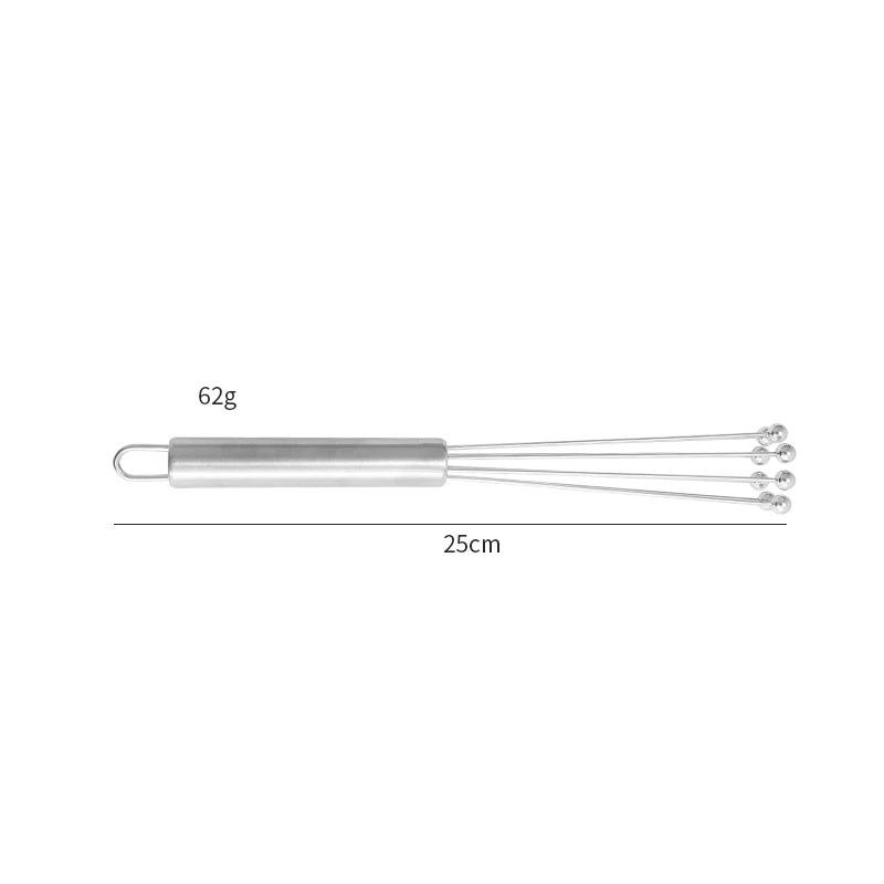 Food Grade Stainless Steel Egg Balls Sturdy Durabl Manual Egg Mixer That Prevents Egg Whites Clump Making Cakes Household
Food Grade Stainless Steel Egg Balls Sturdy Durabl Manual Egg Mixer That Prevents Egg Whites Clump Making Cakes Household