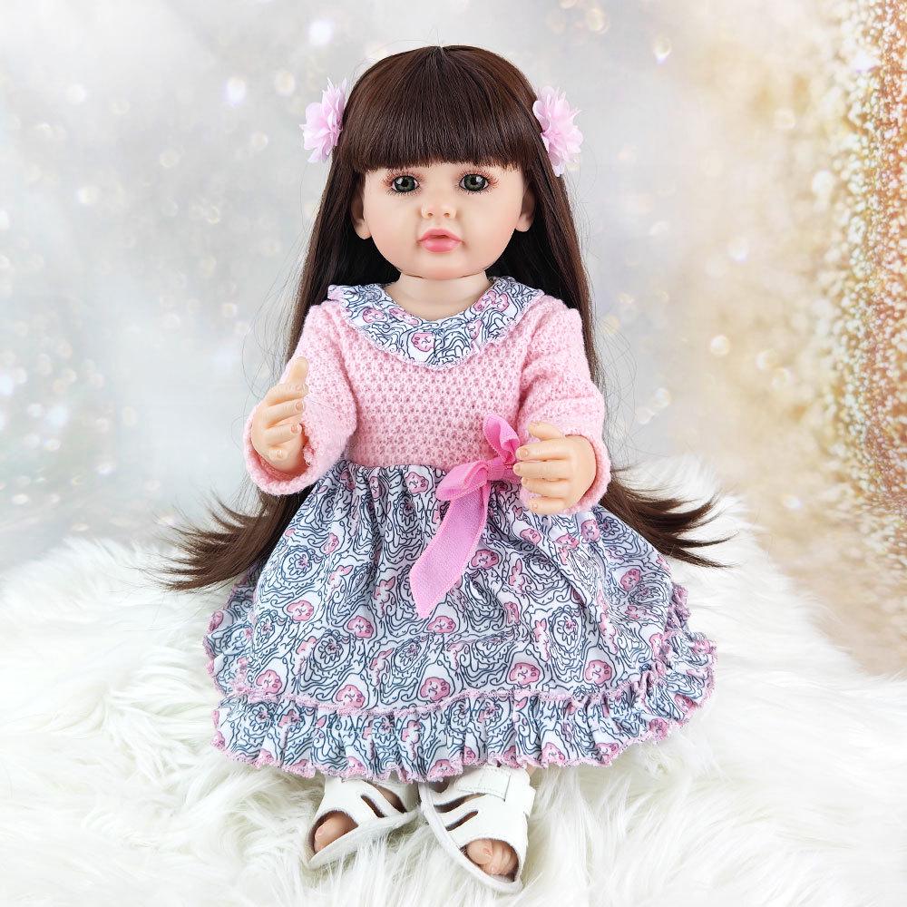Интерактивная кукла Реборн со сжимаемым телом и гравитационным датчиком, нарядная детская игрушка для девочек Soothing Doll (No Function)
Интерактивная кукла Реборн со сжимаемым телом и гравитационным датчиком, нарядная детская игрушка для девочек Soothing Doll (No Function)