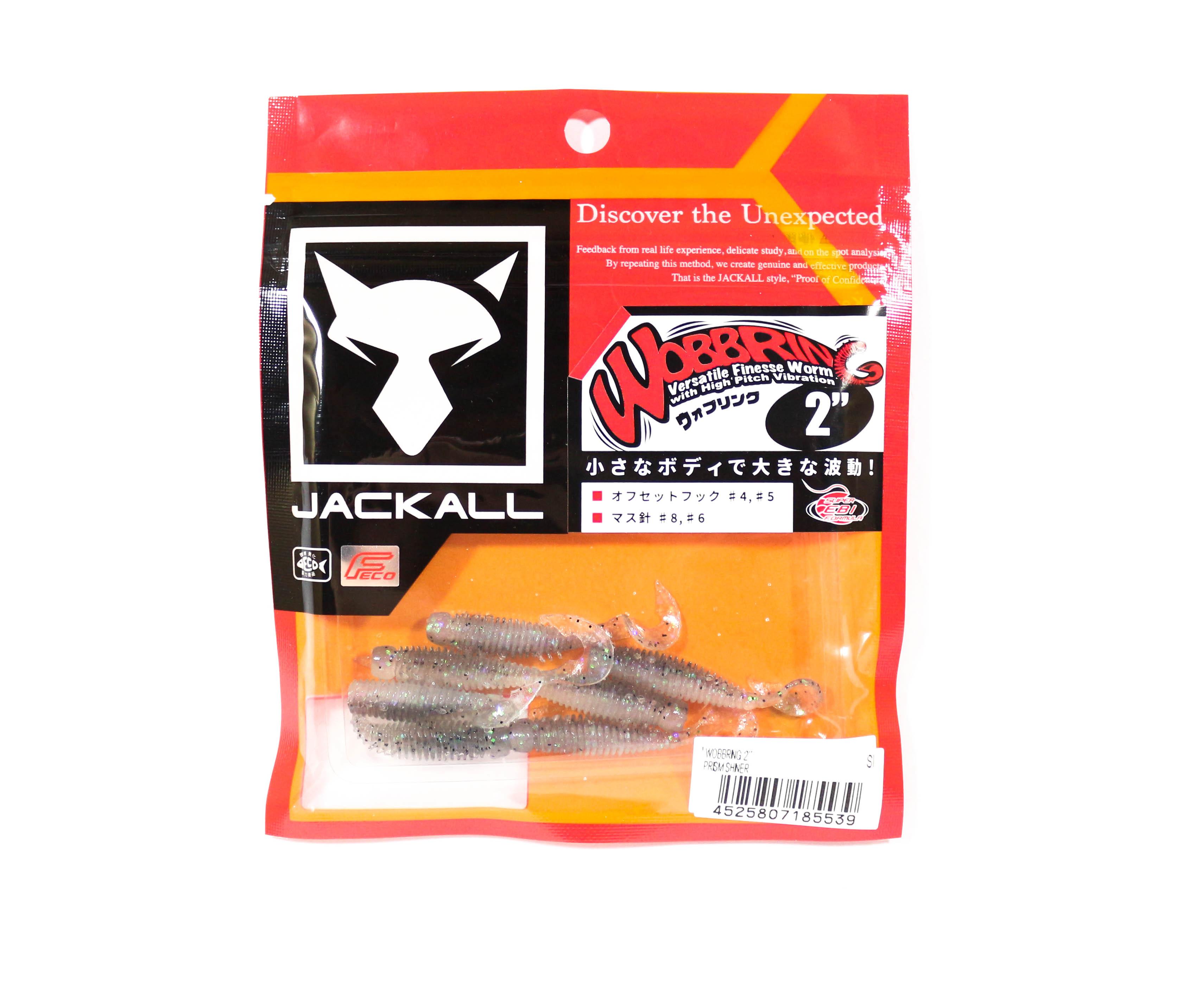 Мягкая воблерная приманка Jackall Grub Tail, 2 дюйма, призматический блеск (5539)
Мягкая воблерная приманка Jackall Grub Tail, 2 дюйма, призматический блеск (5539)