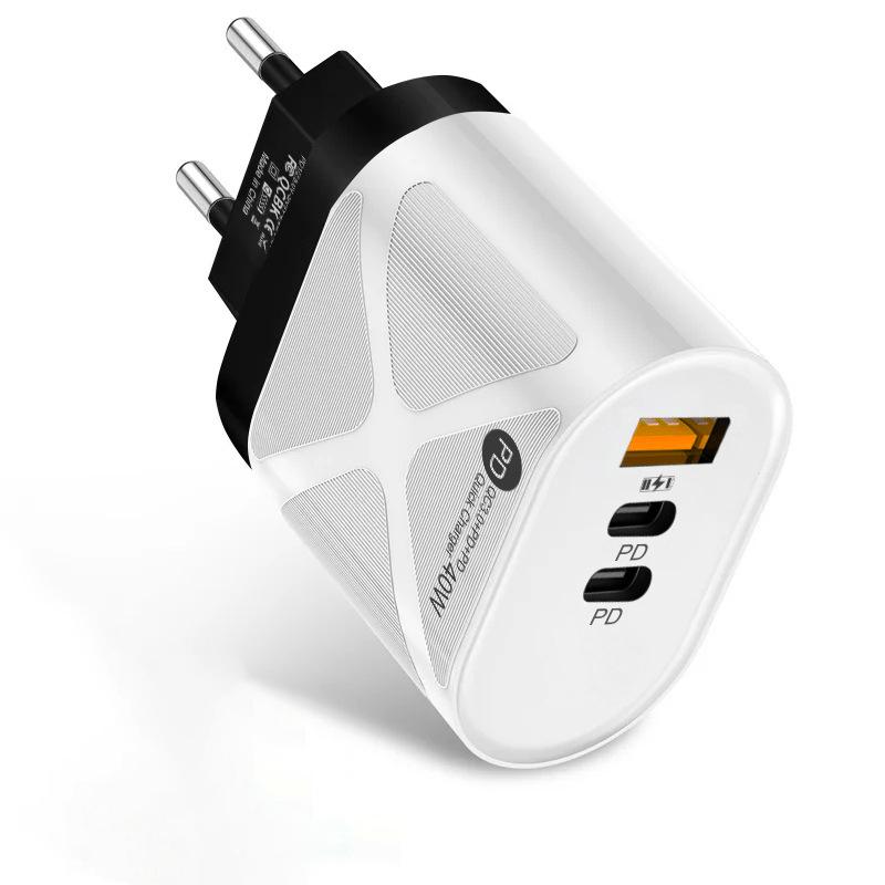 PD33W QC 3.0 GaN Multi-Port Fast Charger, 65W European Standard, 9V/12V
PD33W QC 3.0 GaN Multi-Port Fast Charger, 65W European Standard, 9V/12V