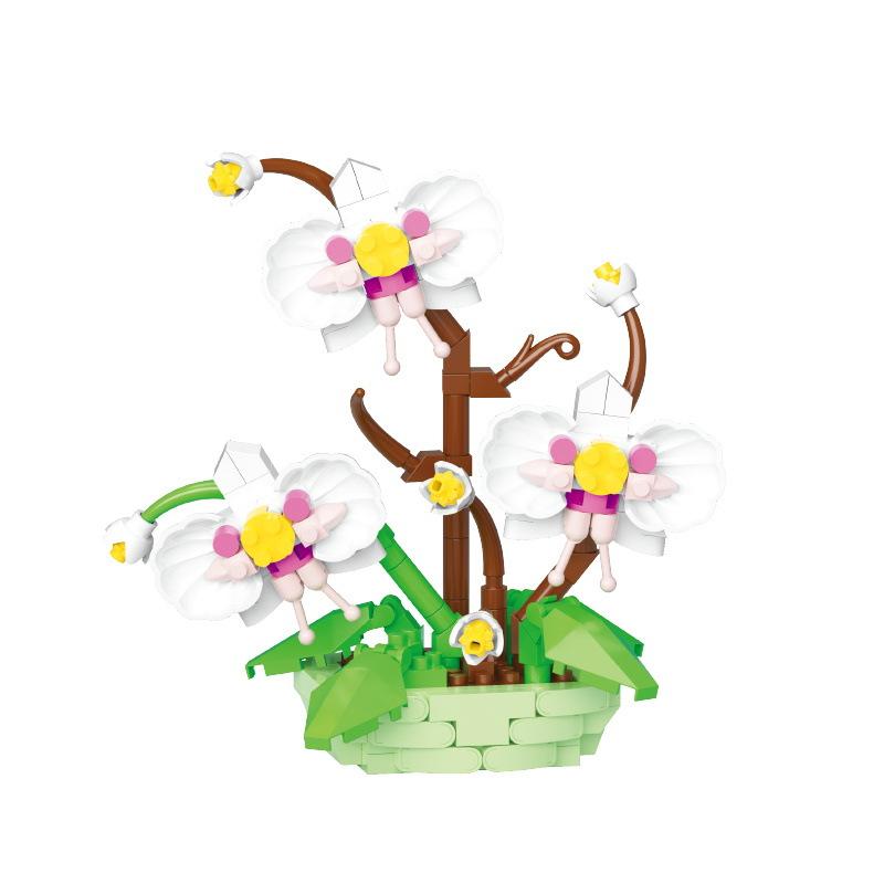 Flower Bouquet Plum Blossom Peach Blossom Narcissus Bonsai Potted Plant Micro Building Block Set Decor Block Bricks Set Toys Playsets For Children
Flower Bouquet Plum Blossom Peach Blossom Narcissus Bonsai Potted Plant Micro Building Block Set Decor Block Bricks Set Toys Playsets For Children