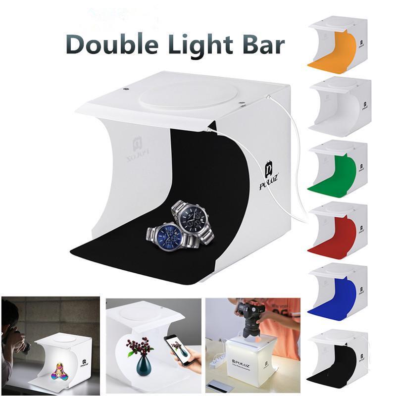 LED Light Photo Studio Photography Lighting Tent Backdrop Cube Box Portable Folding LED Photography Light Box Kits Tools Photographic Equipment
LED Light Photo Studio Photography Lighting Tent Backdrop Cube Box Portable Folding LED Photography Light Box Kits Tools Photographic Equipment
