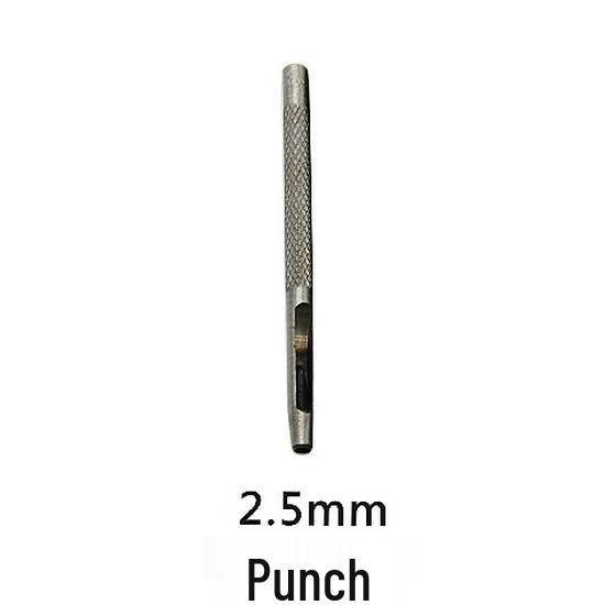 Круглый пробойник для кожи 2,5-20 мм для ремней и обуви
Круглый пробойник для кожи 2,5-20 мм для ремней и обуви