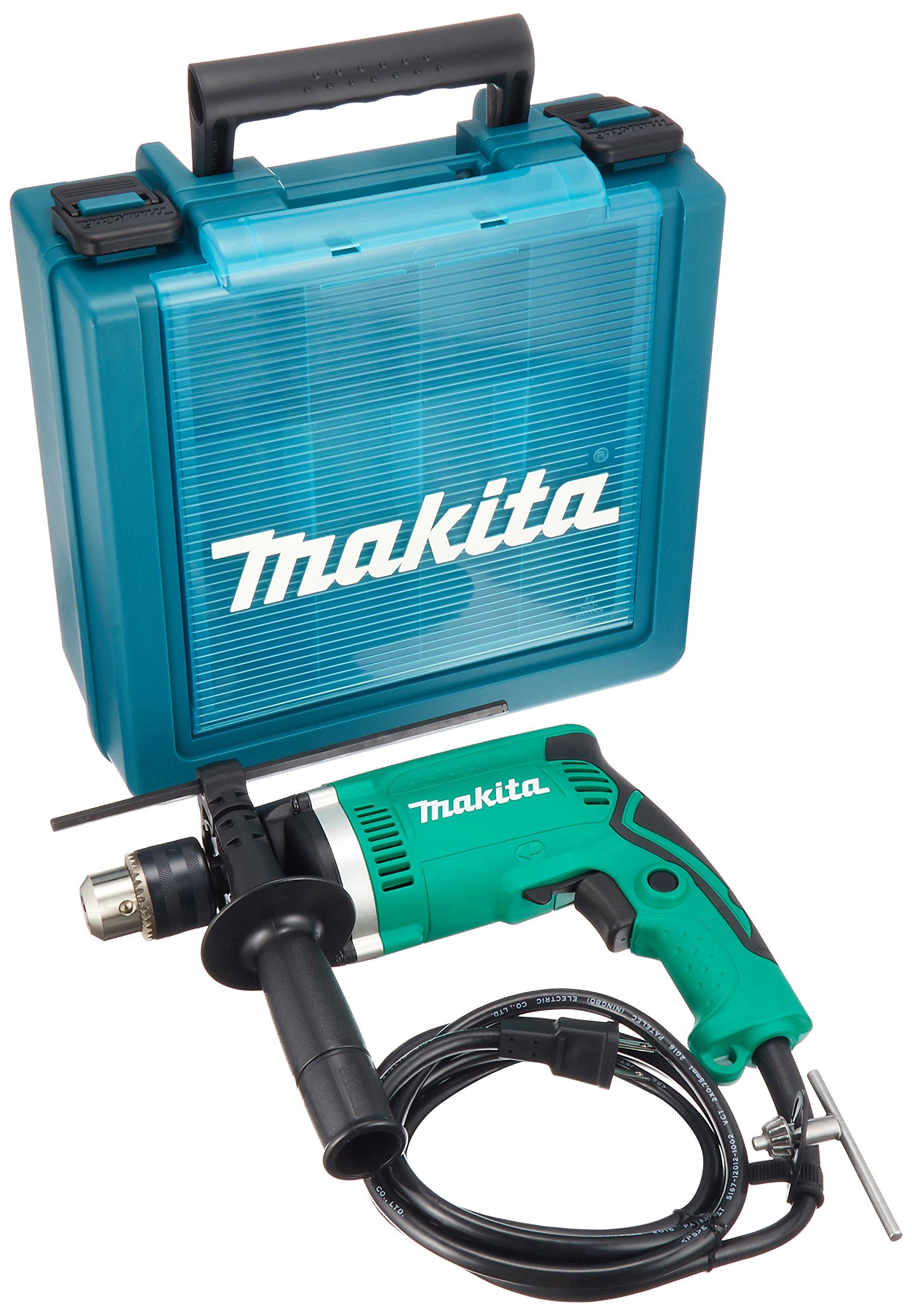 Вибрационная дрель Makita по бетону 16 мм, по металлу 13 мм, по дереву 30 мм M816K зелёный
Вибрационная дрель Makita по бетону 16 мм, по металлу 13 мм, по дереву 30 мм M816K зелёный