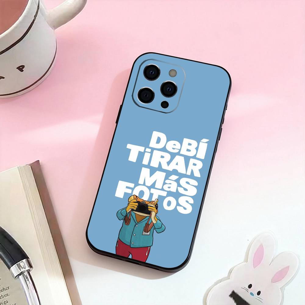 DTMF Debi Tirar Mas Fotos Bad Bunny Phone Case For iPhone 17,16,15,14,13,12,11 Plus,Pro Max,Soft Silicone Black Cover iPhone14
DTMF Debi Tirar Mas Fotos Bad Bunny Phone Case For iPhone 17,16,15,14,13,12,11 Plus,Pro Max,Soft Silicone Black Cover iPhone14
