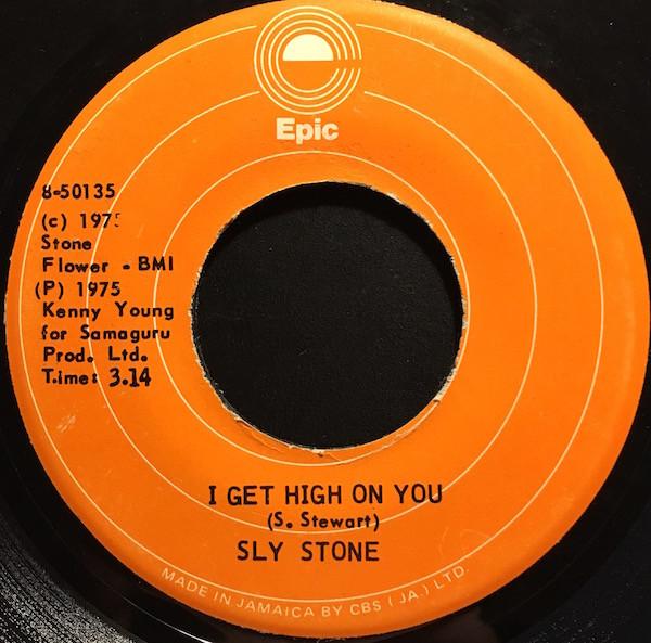 7inch Record SLY STONE I Get High On You 850135 Epic 1975 Jamaica SoulFunk Used
7inch Record SLY STONE I Get High On You 850135 Epic 1975 Jamaica SoulFunk Used