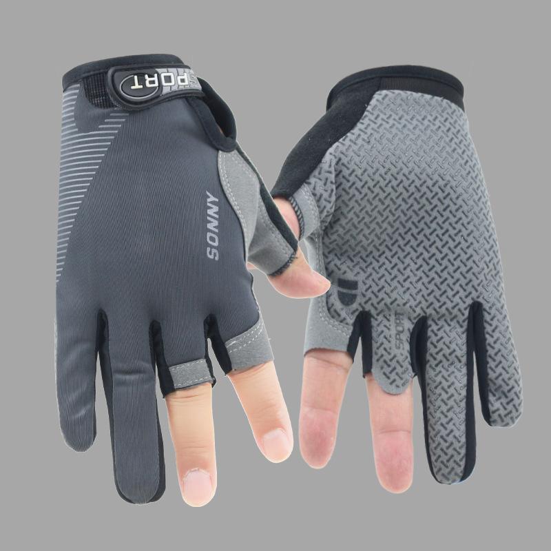 Летние солнцезащитные перчатки из ледяного шелка One size серый
Летние солнцезащитные перчатки из ледяного шелка One size серый