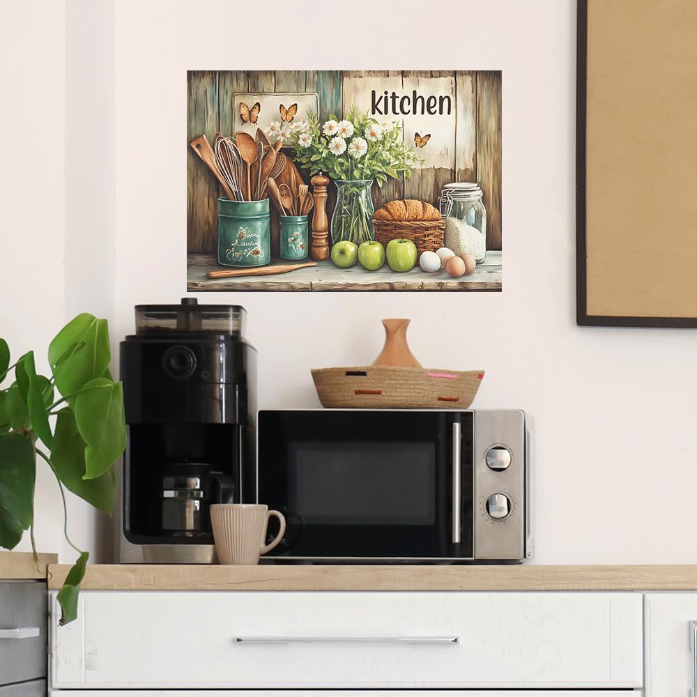 Kitchenware Food Poster Bedroom Living Room Home Wall Background Beautification Decoration Wall Stickers 40*57cm/fun-e260 cream
Kitchenware Food Poster Bedroom Living Room Home Wall Background Beautification Decoration Wall Stickers 40*57cm/fun-e260 cream