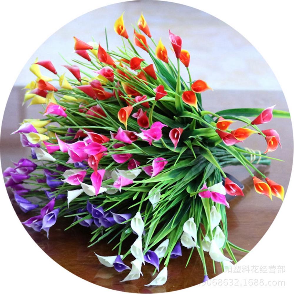 28 Heads/Bouquet Flower Fake Plants Lily Aquatic Mini Artificial Calla Home Room Decoration
28 Heads/Bouquet Flower Fake Plants Lily Aquatic Mini Artificial Calla Home Room Decoration