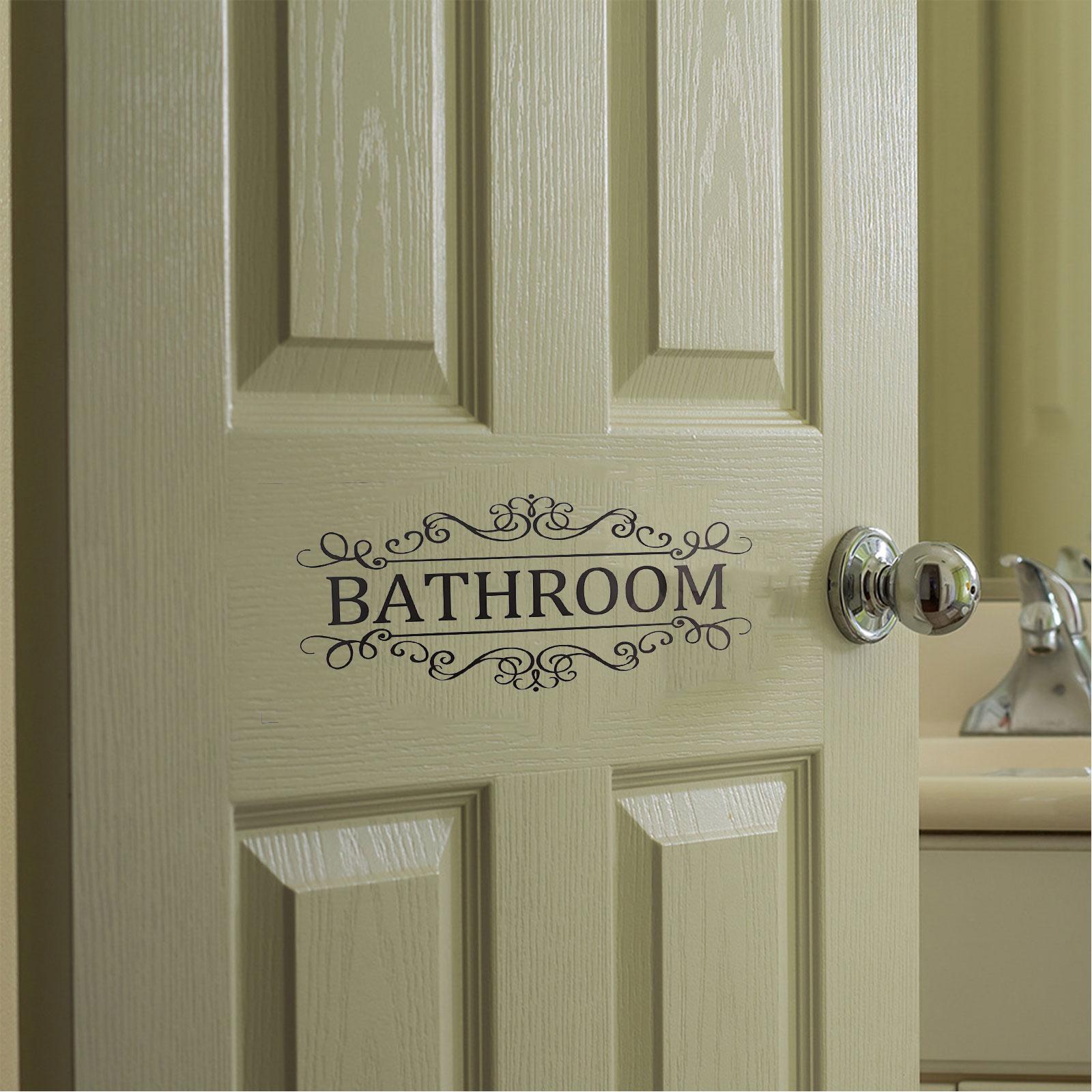 Bathroom Door Sign Lanel Sticker Decorative Sticker Washroom Door Decor 30*15cm For Bathroom Toilet PVC Sticker China Mainland
Bathroom Door Sign Lanel Sticker Decorative Sticker Washroom Door Decor 30*15cm For Bathroom Toilet PVC Sticker China Mainland