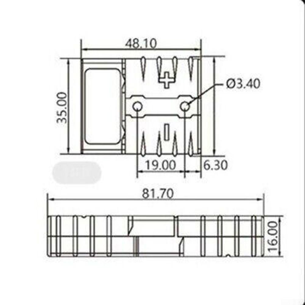 50A For Anderson Plug/Lead To Lug M8 Terminal Battery Charging Connector Cable 30cm
50A For Anderson Plug/Lead To Lug M8 Terminal Battery Charging Connector Cable 30cm