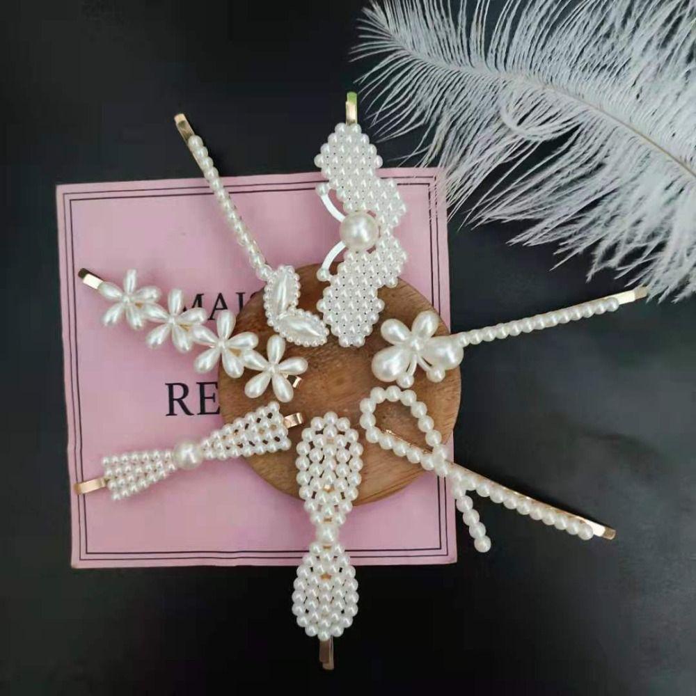 18pcs/set Side Clip Zinc Zinc Alloy Hair Clips Geometric Duckbill Clips Exquisite Pearl Hairpin Set Girls 18pcs
18pcs/set Side Clip Zinc Zinc Alloy Hair Clips Geometric Duckbill Clips Exquisite Pearl Hairpin Set Girls 18pcs