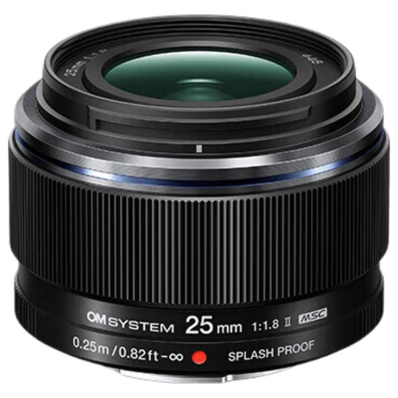 OM System M.Zuiko Digital 25mm f/1.8 II Prime Lens
OM System M.Zuiko Digital 25mm f/1.8 II Prime Lens