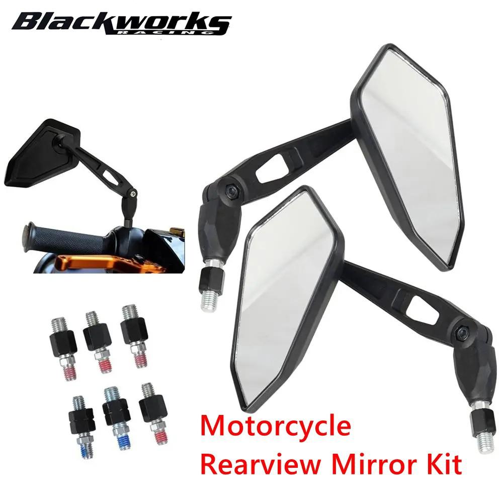 Motorcycle Rearview Mirror Kit For Spiegel Paar Honda Yamaha Kawasaki Maverick Booster M10 Enduro KTM Suzuki Black Durable
Motorcycle Rearview Mirror Kit For Spiegel Paar Honda Yamaha Kawasaki Maverick Booster M10 Enduro KTM Suzuki Black Durable