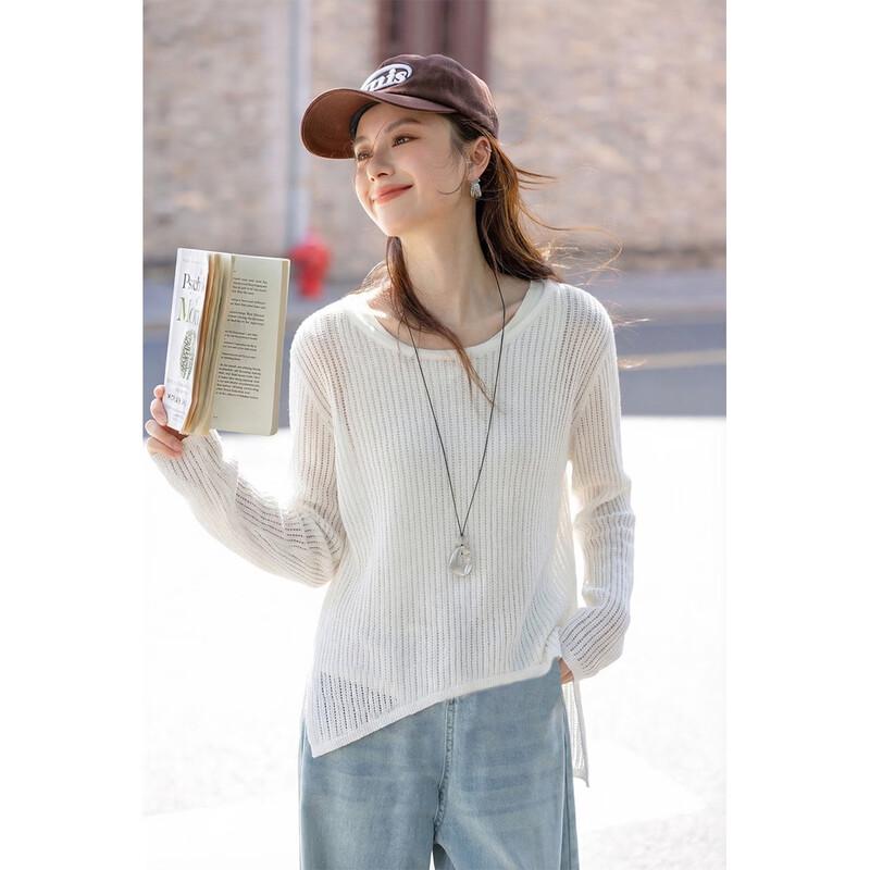 Mokana Women s Irregular Round Neck Long Sleeve Knit Sweater One Size
Mokana Women s Irregular Round Neck Long Sleeve Knit Sweater One Size