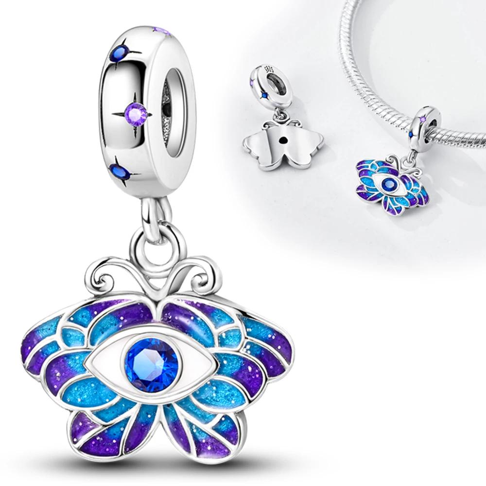 Authentic Charm Bead Charms copper Plated Bluepurple Butterflyeye Pendant Compatible With Bracelets Ideal For Women Women Jewellery Making Diy белый
Authentic Charm Bead Charms copper Plated Bluepurple Butterflyeye Pendant Compatible With Bracelets Ideal For Women Women Jewellery Making Diy белый