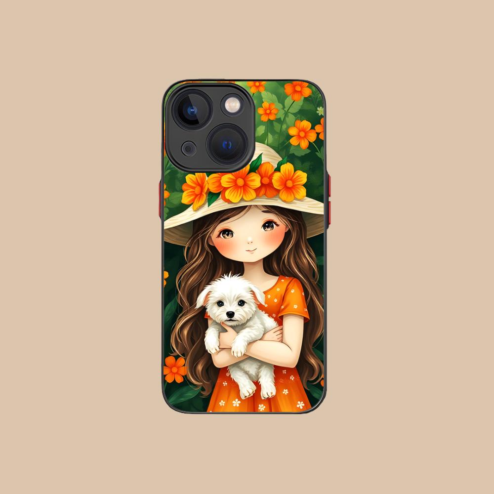 Girl Dog Puppy Silicone Mobile Phone Case for iPhone 17 16 15 14 13 12 11 X XR XS Air Pro Max Plus Mini Colorful Cover iPhone XS Max
Girl Dog Puppy Silicone Mobile Phone Case for iPhone 17 16 15 14 13 12 11 X XR XS Air Pro Max Plus Mini Colorful Cover iPhone XS Max